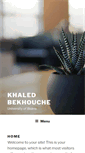 Mobile Screenshot of khaled.bekhouche.com